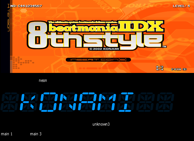 Here is beatmania IIDX 8th style