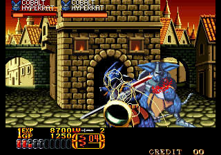 Crossed Swords 2 (bootleg of CD version) - MAME machine