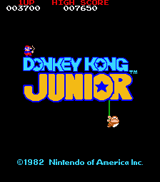 Donkey Kong Junior High Score Kit