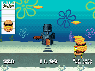 SpongeBob Fry Cook Games