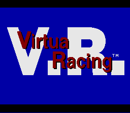 Virtua Racing Genesis