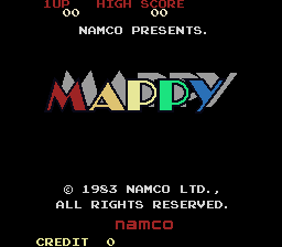 Namco Nostalgia 1 - Mappy