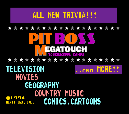 Pit Boss Megatouch