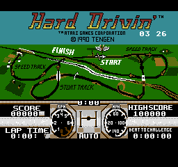 Hard Drivin' Prototype