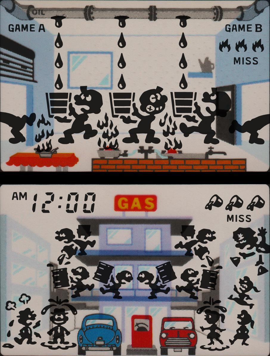 Game & Watch Oil Panic