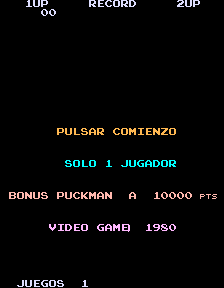 Puckman (Video Game bootleg)