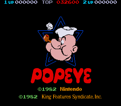 Popeye High Score Kit