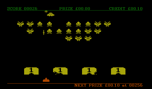 Prize Space Invaders