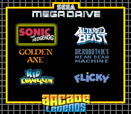 Radica Mega Drive Volume 1