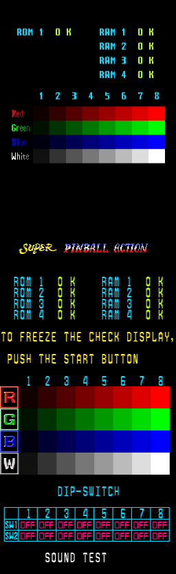 Super Pinball Action prototype version