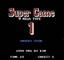 Super Game Mega Type 1