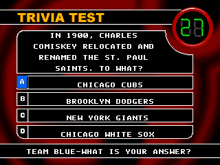 Sports Trivia Professional Edition