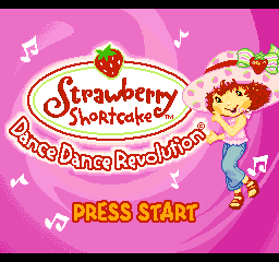 Dance Dance Revolution Strawberry Shortcake