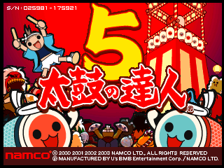 Taiko no Tatsujin 5