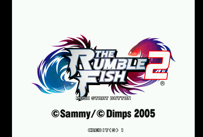 Rumble Fish 2 prototype