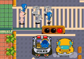 Waku Waku Sonic Patrol Car