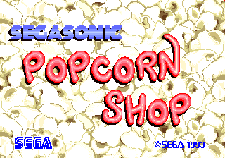 SegaSonic Popcorn Shop