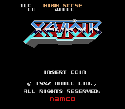 Namco Nostalgia 1 - Xevious