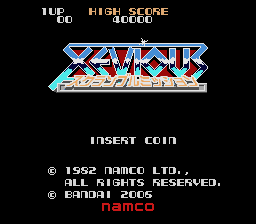 Namco Nostalgia 1 - Xevious