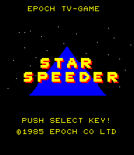 Super Cassette Vision - Star Speeder