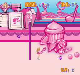 Compact Cyber Arcade - Barbie