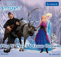 Lexibook Retro TV Game Console 300-in-1 Frozen