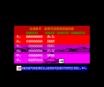 ZX Spectrum OutRUn